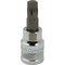 Dynamic Tools 3/8 Drive Torx Head, T45 Bit Regular Length, Chrome Socket D006345 - alternate 1